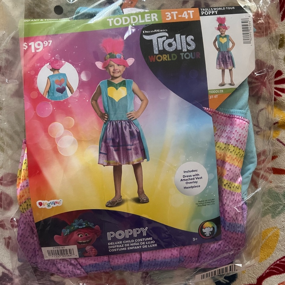TROLLS POPPY COSTUME